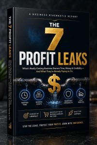 get access to the 7 profit leaks (ebook) with mtn mobile money today.