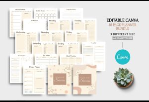 20 planner files · 10 editable docx + 10 printable pdfs